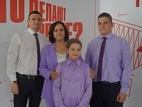 Семья Коноваловых представила район в городе Саратове