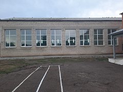 Ремонт спортивного зала в Краснолиманской школе