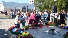 В Романовке состоялся митинг ко Дню памяти и скорби