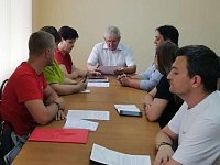 Глава района провел заседание совета «Движения первых»