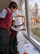 Новогоднее настроение руками детей