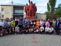 Эстафета «Кубок Победы» среди школ Романовского района