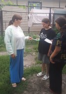 Сотрудники социального центра провели день профилактики