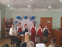 В детской библиотеке состоялось мероприятие, посвященное 80-летию Великой Победы