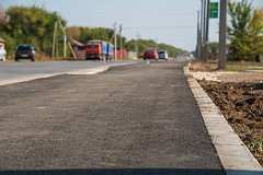 Протяженность отремонтированных в регионе тротуаров равна расстоянию от Балакова до Хвалынска