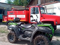 Для тушения пожаров в Саратовской области используется современная техника