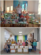 Детский сад «Сказка» принял участие в акции «Посылка солдату»