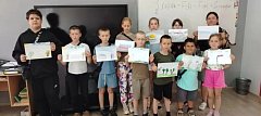 В Усть-Щербединском СДК прошла выставка юных талантов
