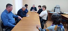 Глава района А.И. Щербаков провел прием членов семей участников СВО
