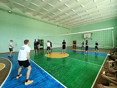 Состоялось первенство района по волейболу