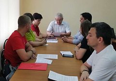 Глава района провел заседание совета «Движения первых»