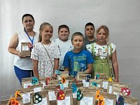 Юные добровольцы района собирают «Чай Победы»