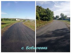 В Романовском районе завершен ремонт внутрипоселковых дорог