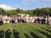 На праздничном мероприятии чествовали семейные пары района