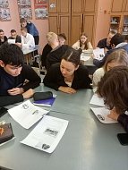 В Романовской школе прошел практикум «Великая Победа!»