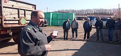 Инспектором Гостехнадзора проведен техосмотр в рамках посевной