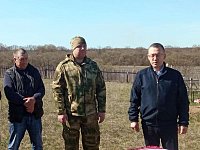 Жители д. Вязовая простились с бойцом СВО