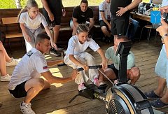 Ветераны СВО и их семьи вышли на старт «Гонки победителей»