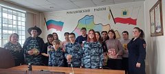 Члены отряда ЮДП выступили в отделе полиции