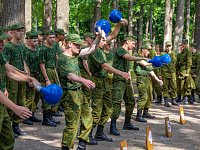 Саратовские гвардейцы стали победителями в соревнованиях по гиревому спорту
