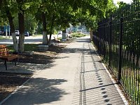 В Романовке  благоустраиваются общественные  зоны  и  дворы