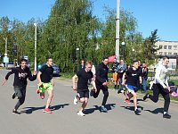 Школьная эстафета – в память о подвигах дедов.