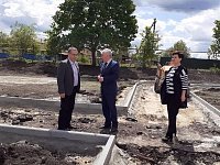 Новый оазис уюта строится на Заводской