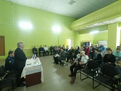 В Алексеевском и Памятке проведены встречи с жителями