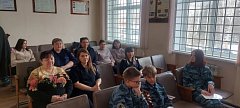 Члены отряда ЮДП выступили в отделе полиции