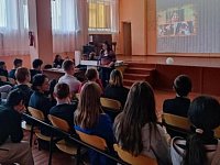 Состоялась профилактическая беседа с романовскими школьниками