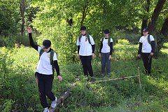 Проведен туристический слет для обучающихся Романовского района