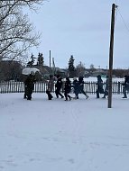 Школьники участвовали в военно-спортивной игре «Зарница»