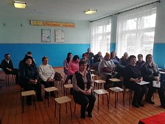 В Малом Щербедино продолжается ремонт СДК