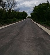 В районе продолжается ремонт внутрипоселковых дорог