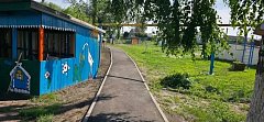 Панков: В Романовском районе завершилось благоустройство территорий школ и детсадов