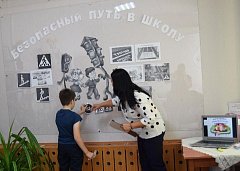 Со школьниками провели беседу «Безопасный маршрут в школу»