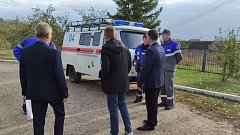 В районе прошла тренировка по ликвидации чрезвычайных ситуаций