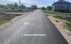 Продолжается ремонт внутрипоселковых дорог в Романовском районе
