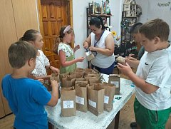 Юные добровольцы района собирают «Чай Победы»