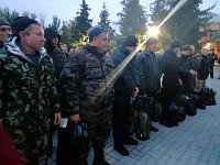 В Романовке прошли торжественные проводы