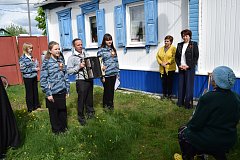 Акция «Победный май» прошла в Романовском районе