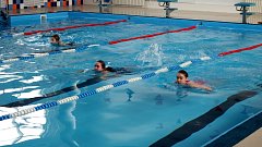 Юные пловцы района участвовали в спортивном празднике в честь воссоединения с Крымом