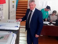 Комментарий главы Романовского района А.И. Щербакова о проведении в районе выборов Президента РФ