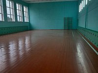Ремонт спортивного зала в Краснолиманской школе