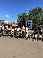 В районе прошел молодежный велопробег под названием "Велотуризм в историю"