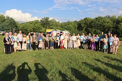 На праздничном мероприятии чествовали семейные пары района